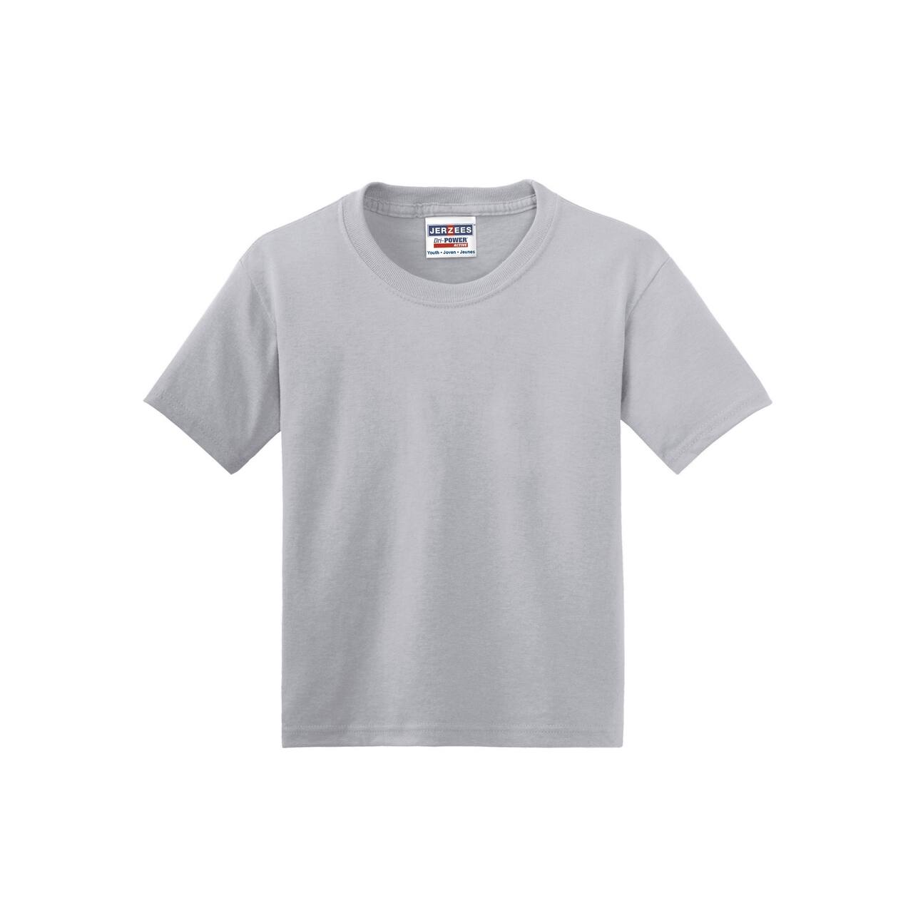 JERZEES® Dri-Power® Neutrals 50/50 Cotton/Poly Youth T-Shirt